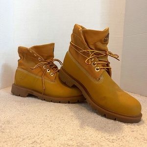 MEN'S TIMBERLAND® ROLL-TOP BOOTS / Wheat Nubuck / Tan /Size 7